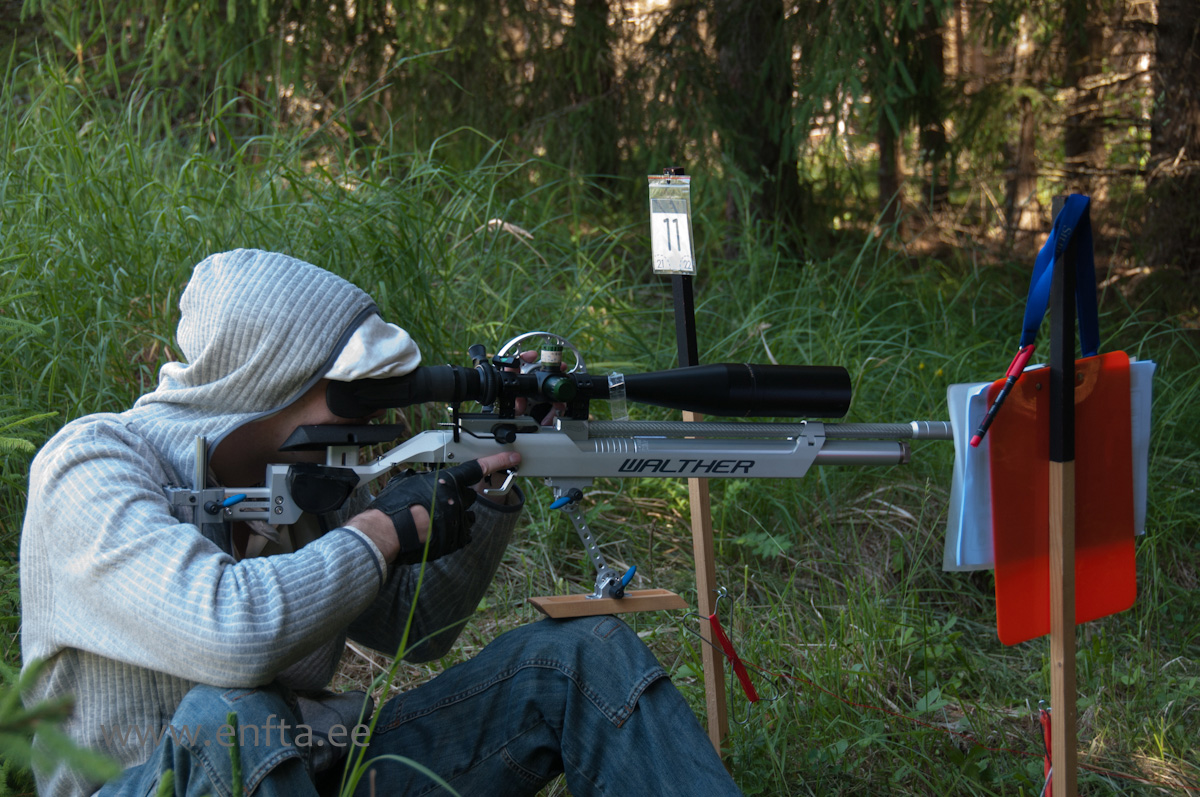 Aron Jalakas, Walther LG 400 FT, Nikko Stirling Diamond 10-50x60